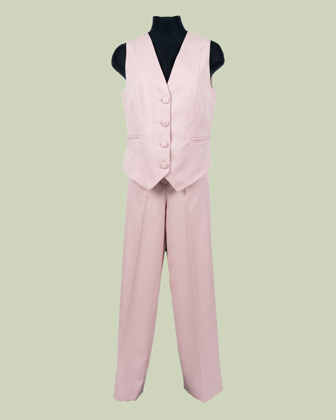 Tailleur gilet e pantaloni palazzo -Talissa