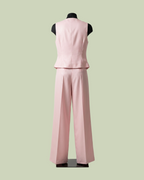 Tailleur gilet e pantaloni palazzo -Talissa
