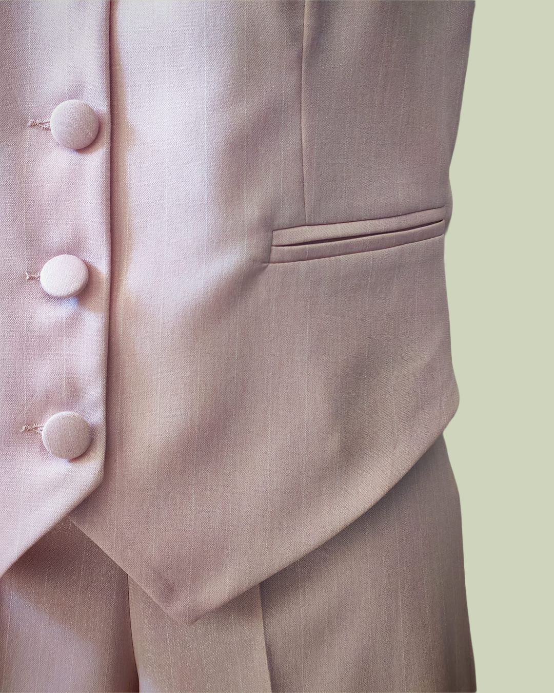 Tailleur gilet e pantaloni palazzo -Talissa