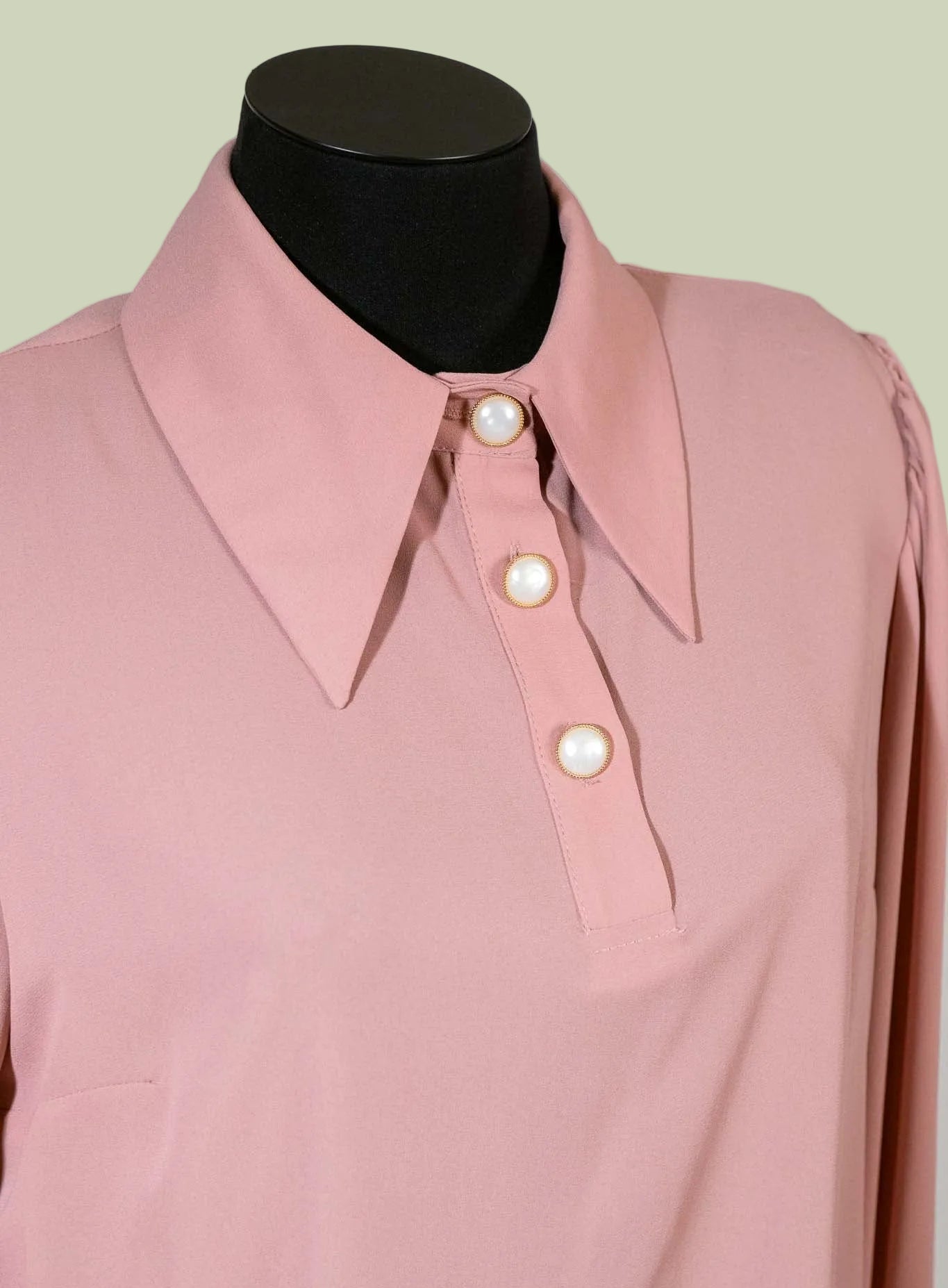 Camicia con bottoni gioiello - Mimi Muà