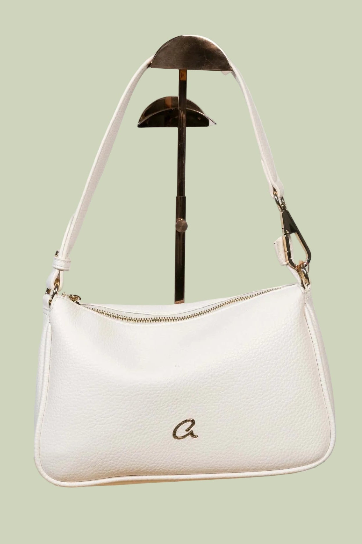 Borsa a spalla Crema - Axel