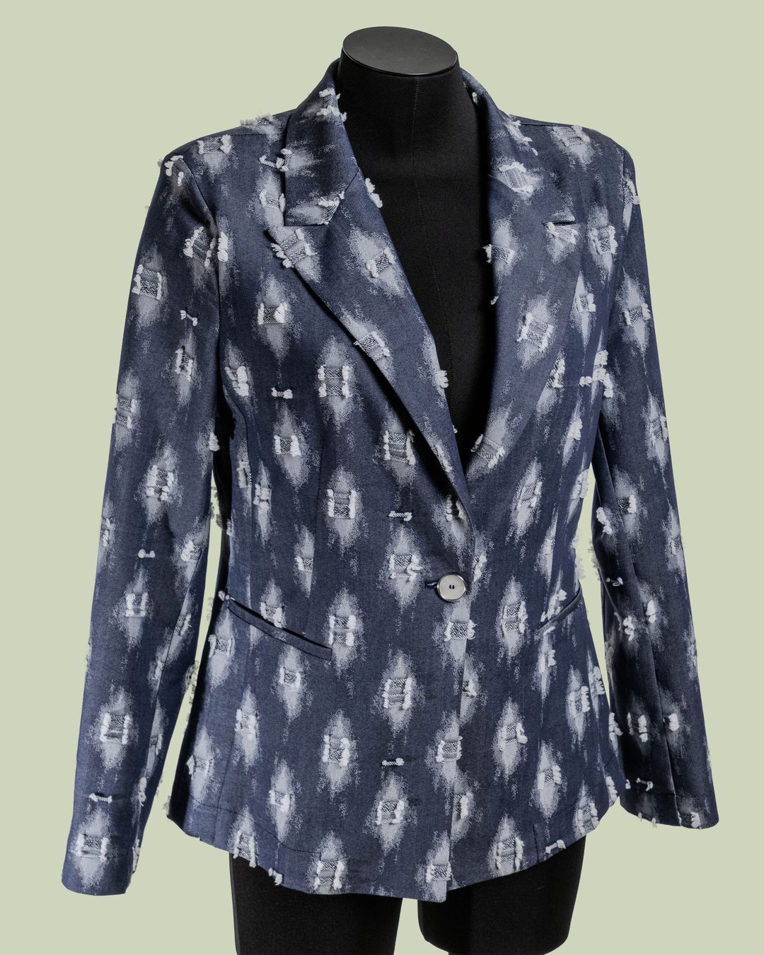 Giacca in Denim con Effetto Consumato – Mimi-Muà