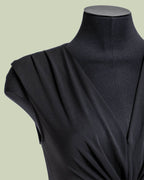 Top con Nodo Drappeggiato e Scollo a V – Mimi-Muà