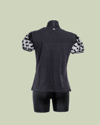 T-shirt 'Esprit Paris' con Maniche in Tulle a Pois – Mimi-Muà