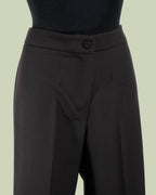 Pantalone Cropped con Piega Centrale e Risvolto – Mimi-Muà