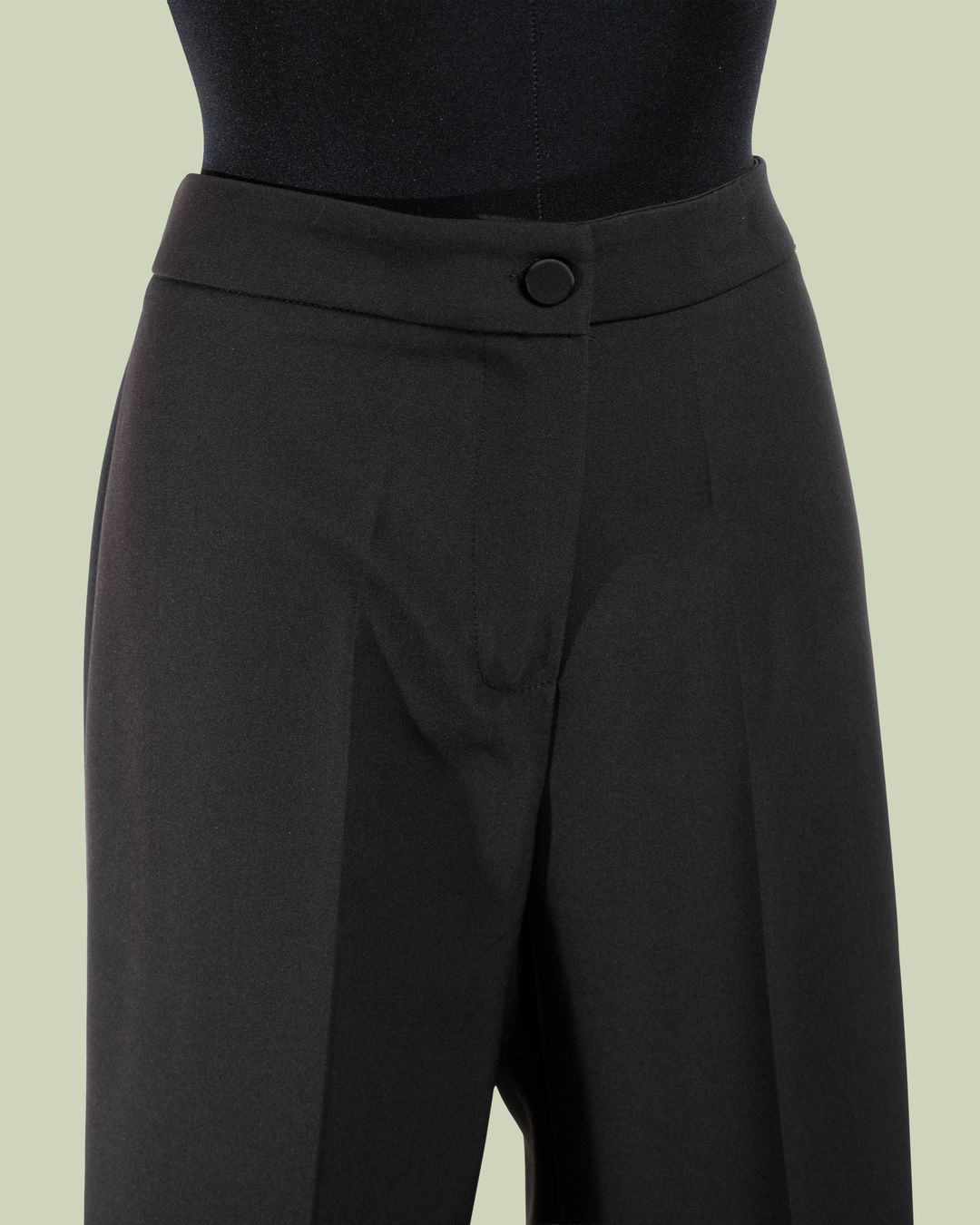 Pantalone Cropped con Piega Centrale e Risvolto – Mimi-Muà