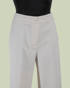 Pantalone Cropped con Piega Centrale e Risvolto – Mimi-Muà