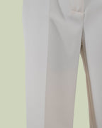 Pantalone Cropped con Piega Centrale e Risvolto – Mimi-Muà
