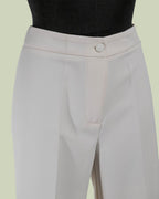 Pantalone Cropped con Piega Centrale e Risvolto – Mimi-Muà