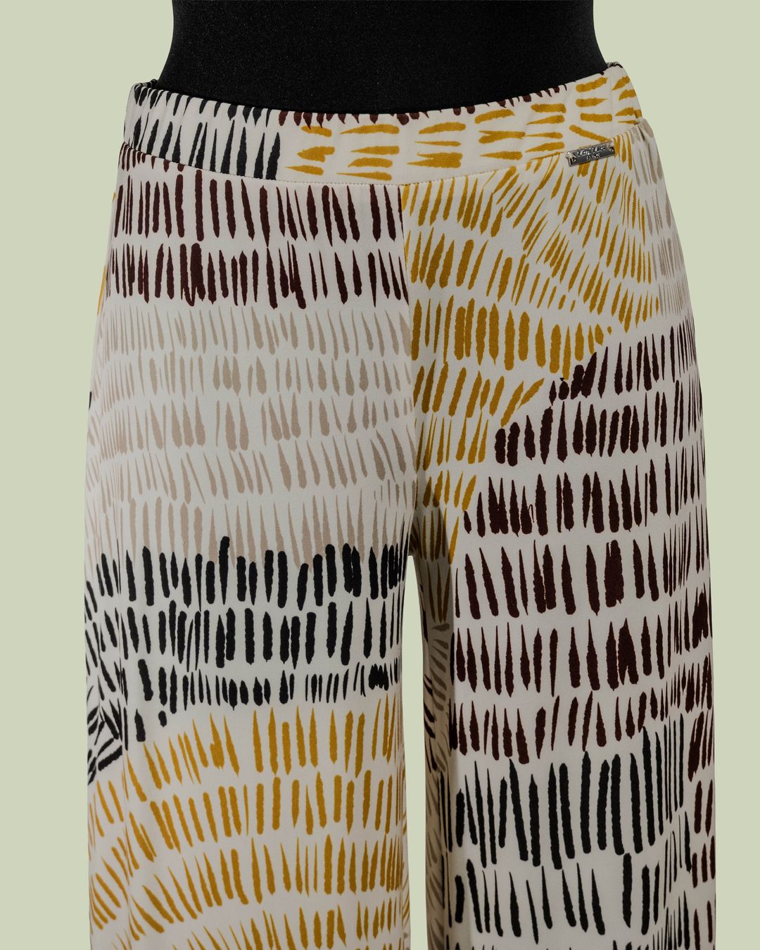 Pantalone Palazzo in Jersey con Stampa Fantasia – Mimi-Muà