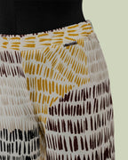 Pantalone Palazzo in Jersey con Stampa Fantasia – Mimi-Muà