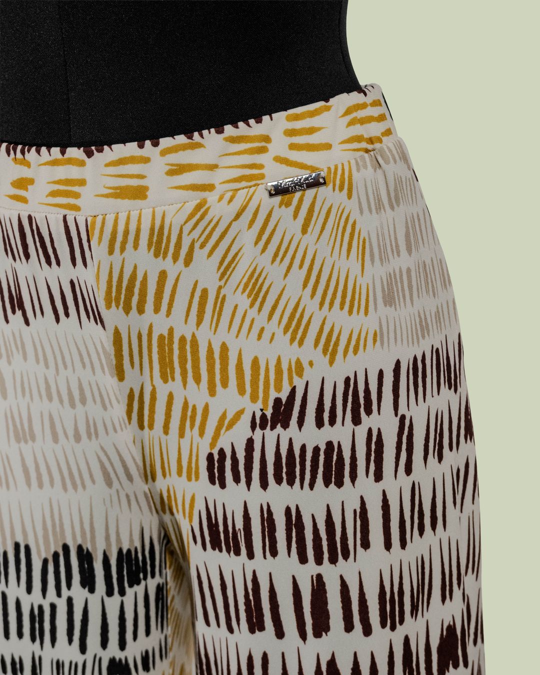 Pantalone Palazzo in Jersey con Stampa Fantasia – Mimi-Muà