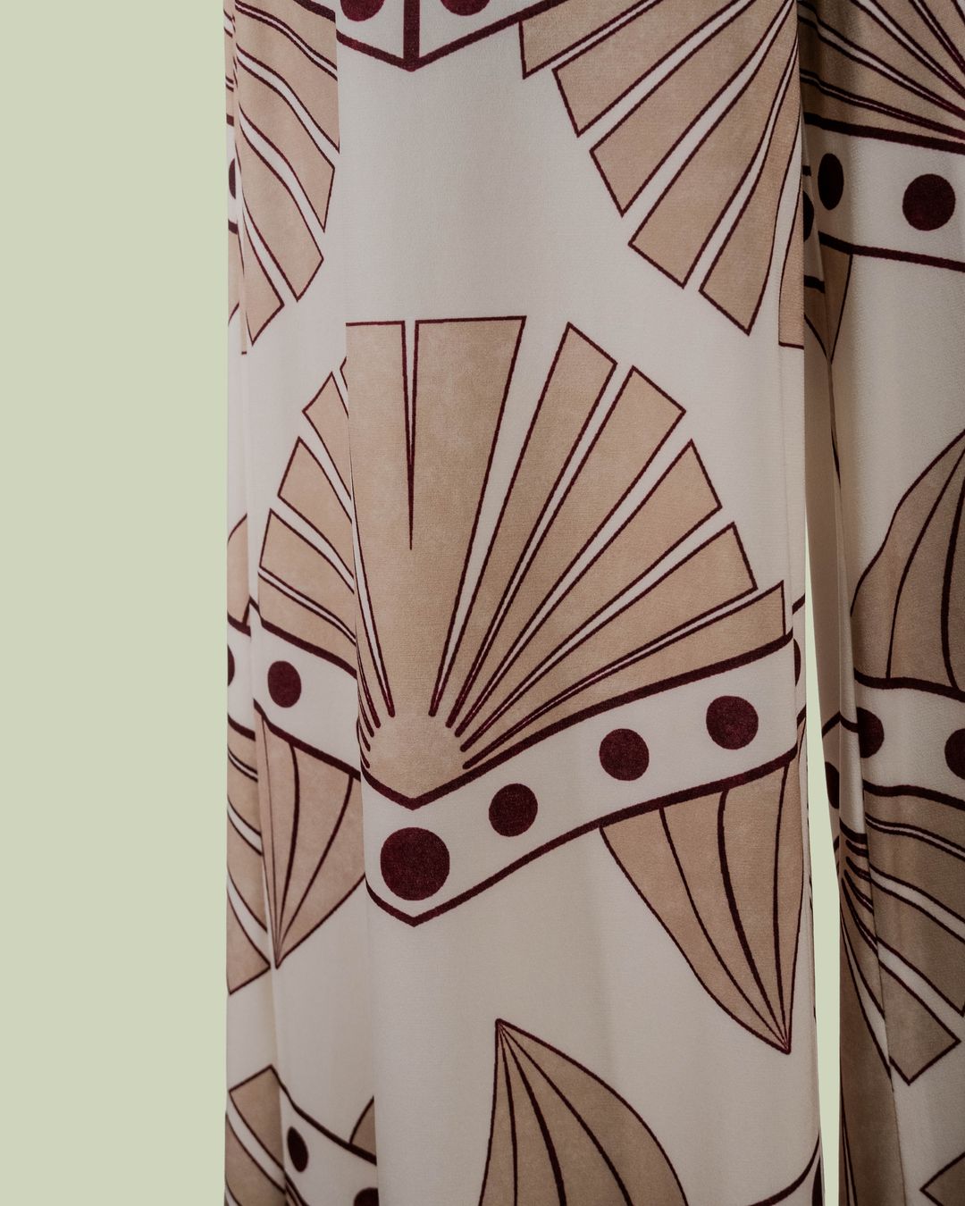 Pantalone Palazzo in Jersey con Stampa Fantasia – Mimi-Muà