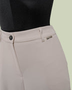 Pantalone Palazzo a Gamba Larga con Piega Centrale – Mimi-Muà