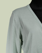 Top in Maglia Fine con Scollo a V e Bottoni – Mimi-Muà