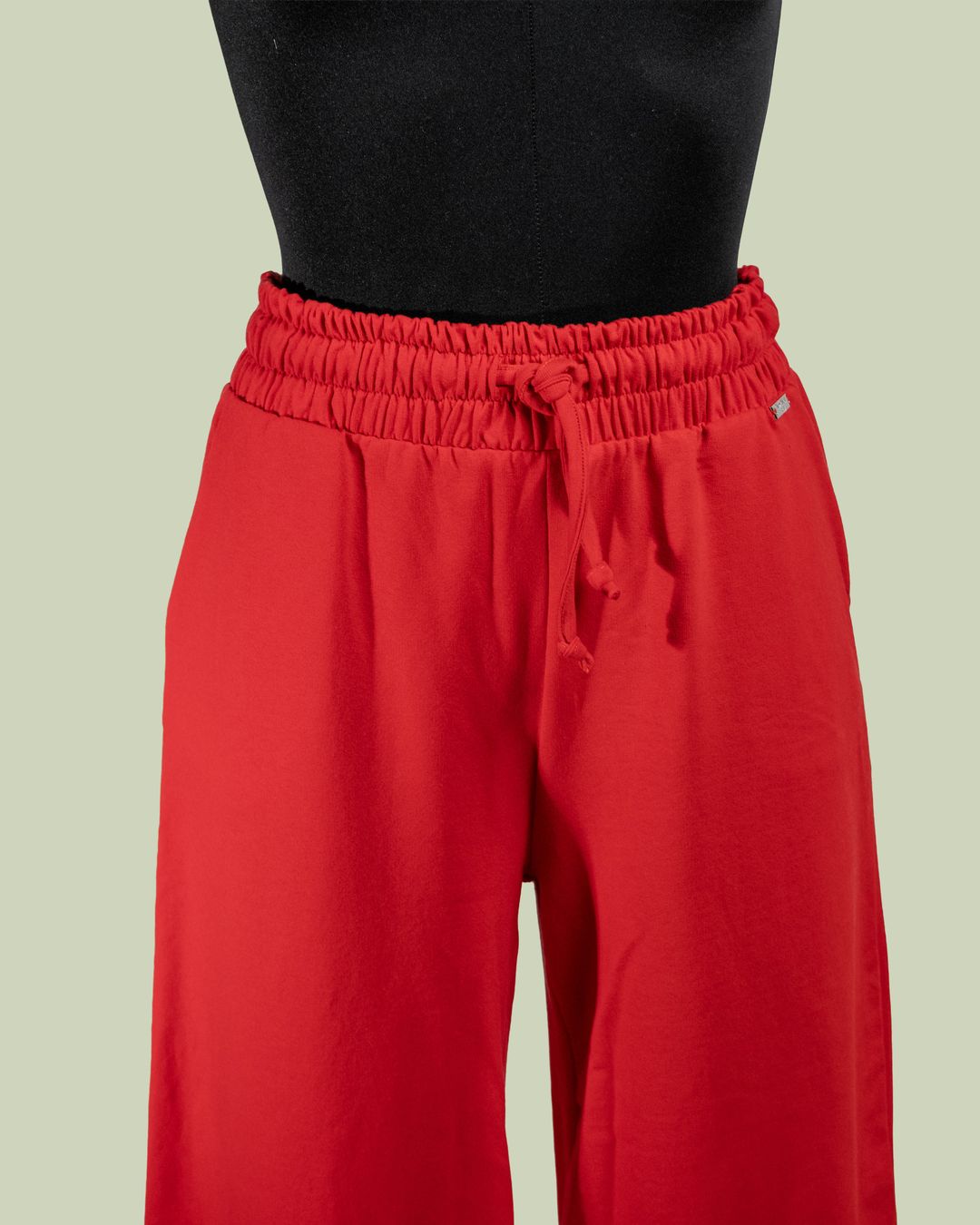 Pantalone Palazzo in Felpa Leggera con Coulisse – Mimi-Muà