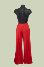 Pantalone Palazzo in Felpa Leggera con Coulisse – Mimi-Muà