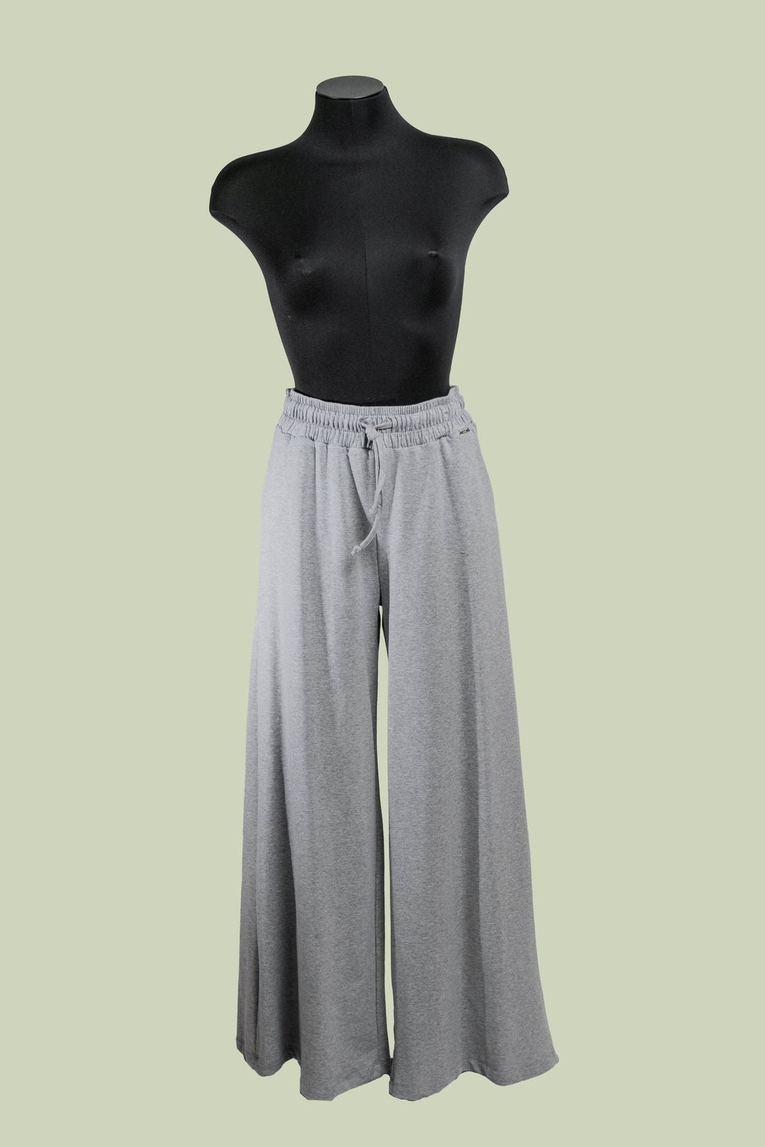 Pantalone Palazzo in Felpa Leggera con Coulisse – Mimi-Muà