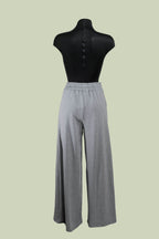 Pantalone Palazzo in Felpa Leggera con Coulisse – Mimi-Muà