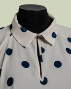 Blusa a Pois con Maniche a Palloncino – Mimi-Muà