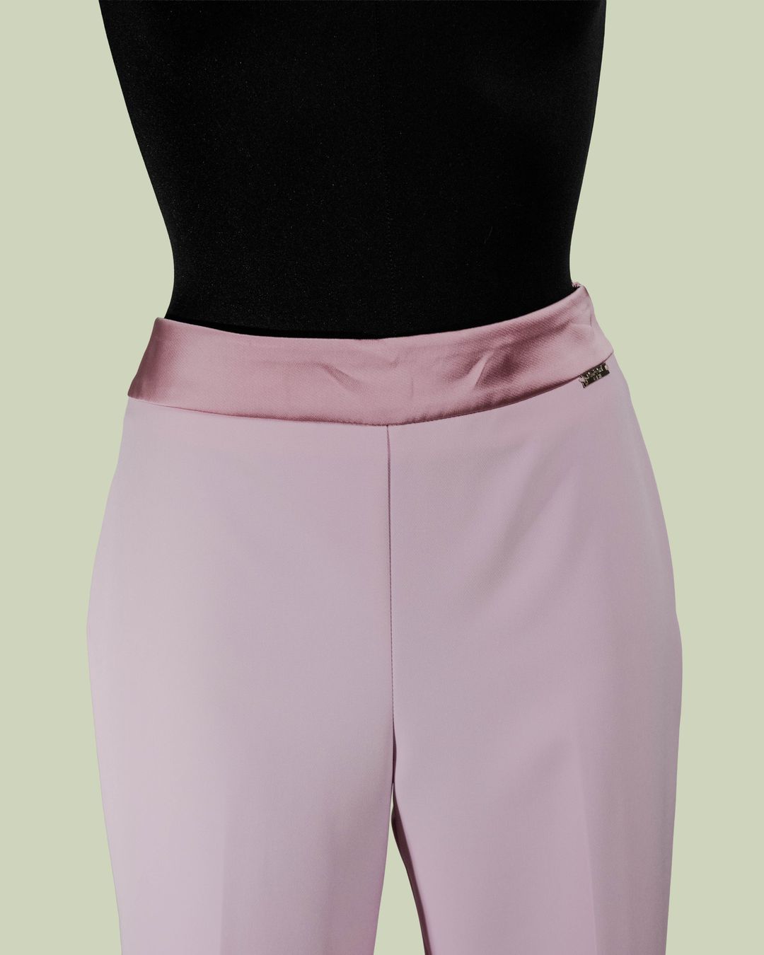 Pantalone con Cintura in Simil Raso – Mimi-Muà