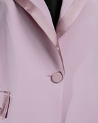 Giacca con Revers e Tasche in Simil Raso – Mimi-Muà