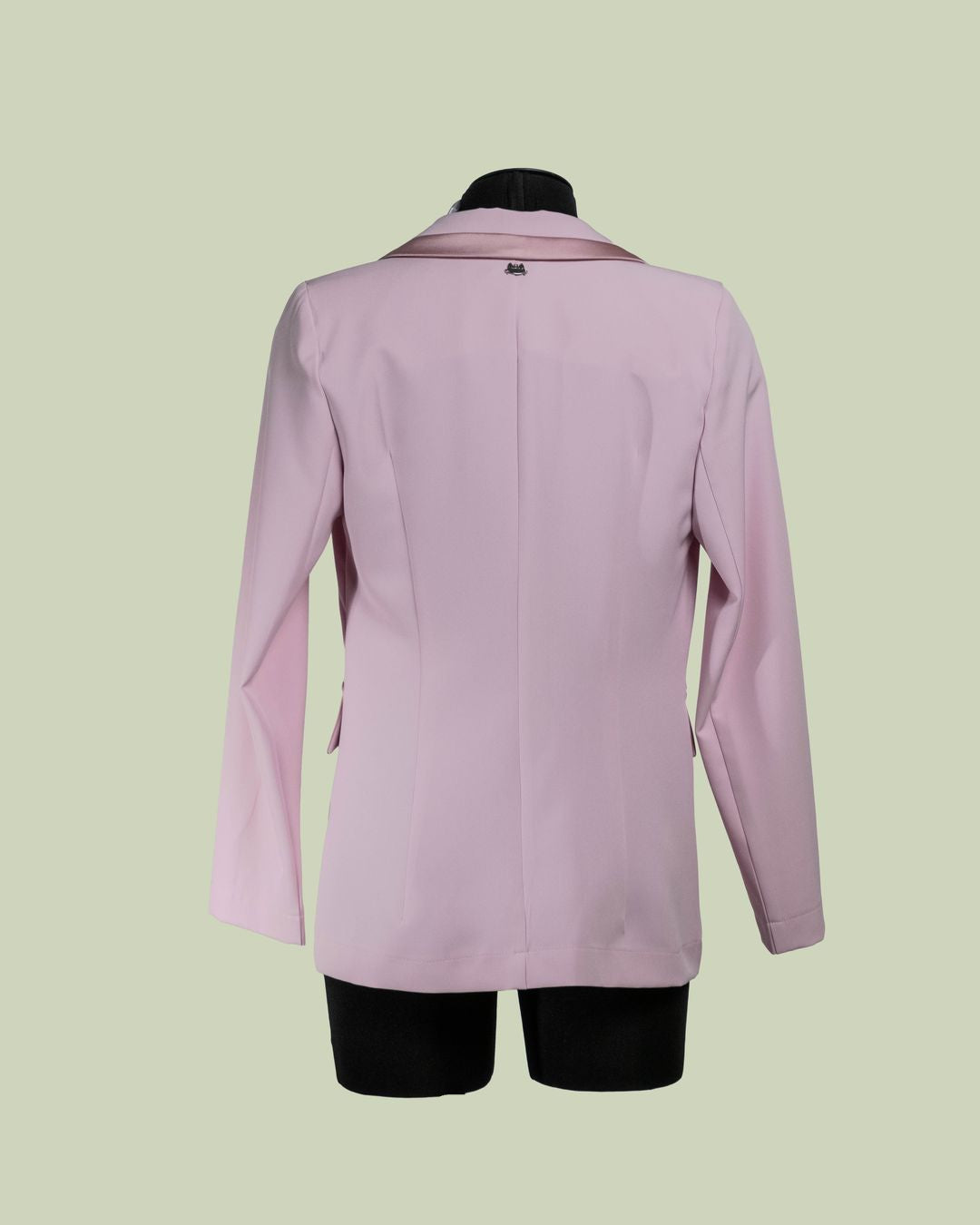 Giacca con Revers e Tasche in Simil Raso – Mimi-Muà