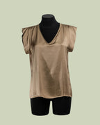 Casacca in Viscosa con Effetto Lurex Dorato – ECO
