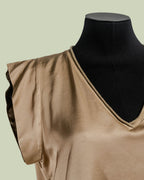 Casacca in Viscosa con Effetto Lurex Dorato – ECO