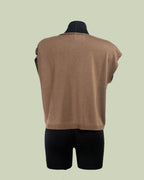 Maglione a Collo Rotondo con Spille Gioiello – ECO 