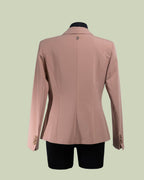 Blazer Monopetto con Vita Segnata in Rosa Antico – ECO
