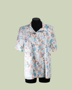 Camicia con Colletto Camp e Stampa Floreale – Talissa