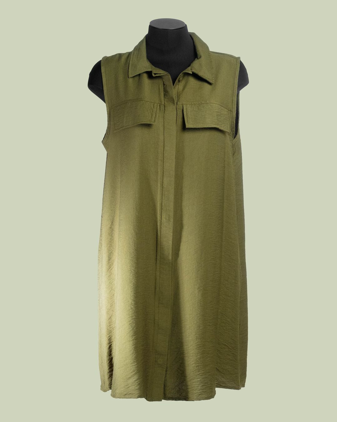 Abito Chemisier Utility con Tasche e Colletto a Camicia – Talissa