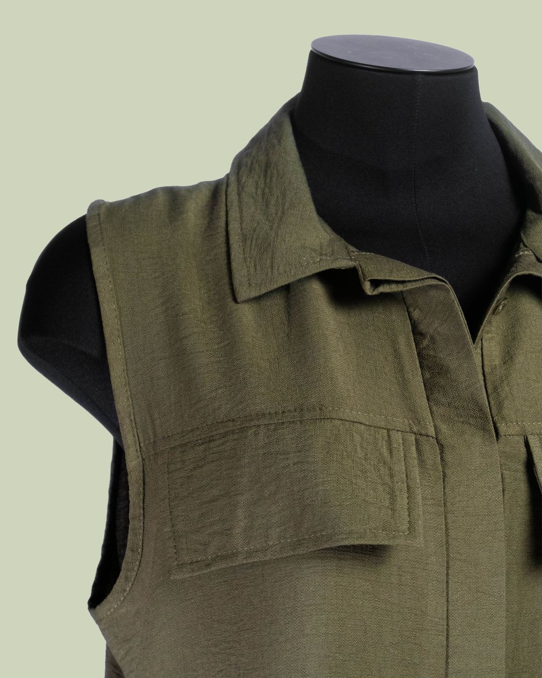 Abito Chemisier Utility con Tasche e Colletto a Camicia – Talissa