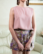 Top in satin