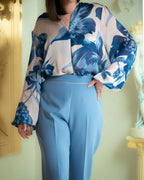 Pantaloni con profilo dorato - Talissa