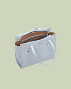 Tote in Ecopelle con Nodo Decorativo ai Manici – Mimi-Muà
