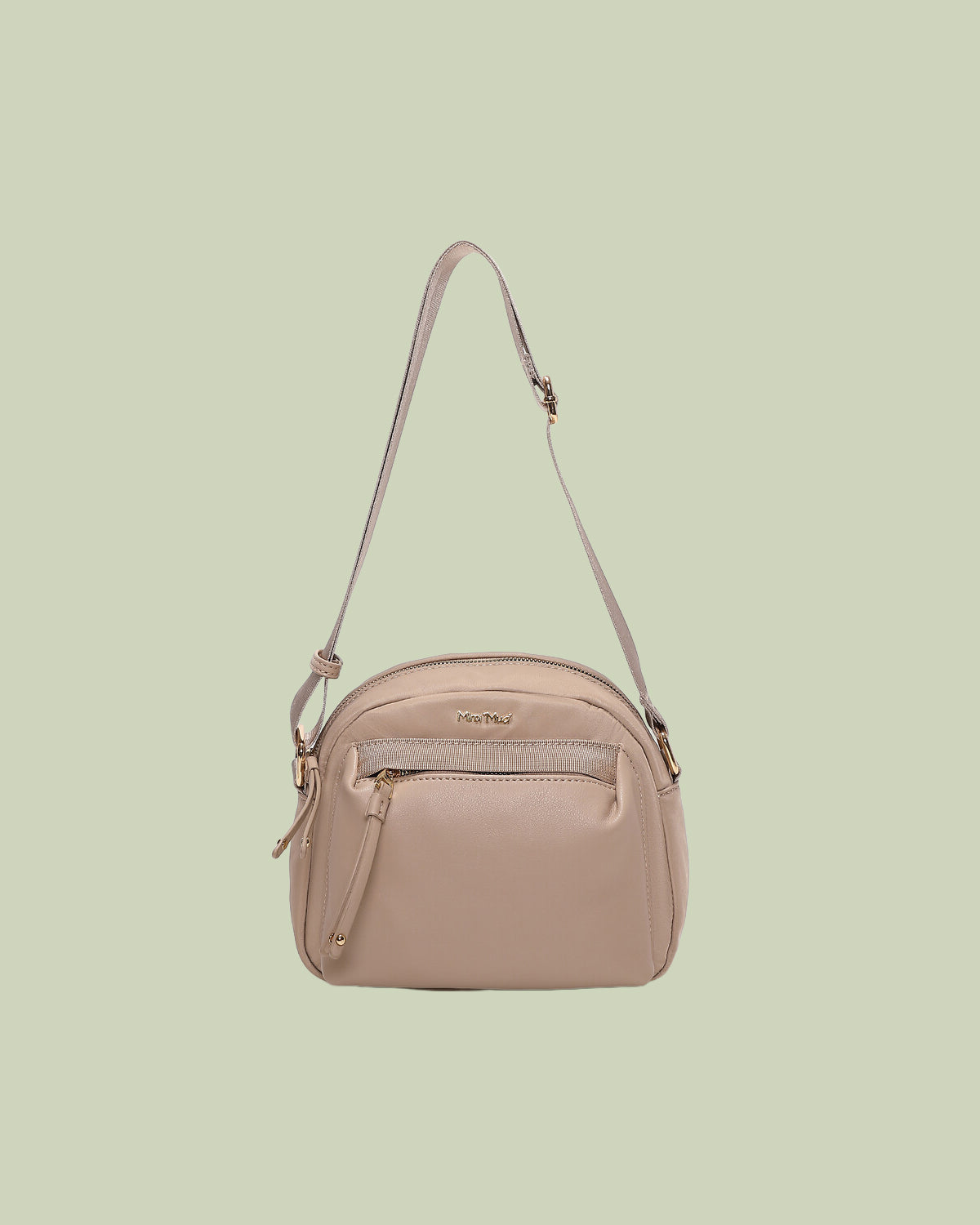 Borsa a Tracolla in Nylon con Tasca Frontale – Mimi-Muà