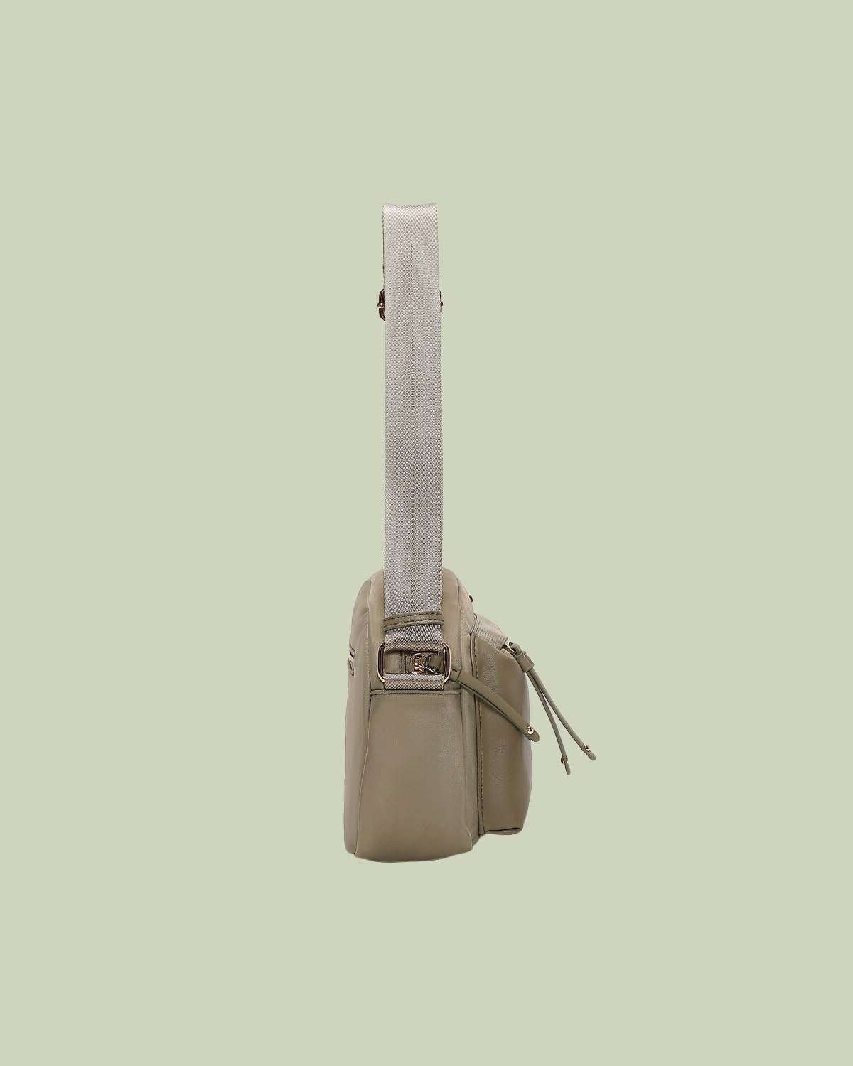 Borsa a Tracolla in Nylon con Tasca Frontale – Mimi-Muà