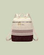 Zaino in Maglia Microforata a Righe Multicolor – Mimi-Muà - VINO